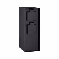 Paulmann 94657 power extension 2 AC outlet(s) Outdoor Anthracite