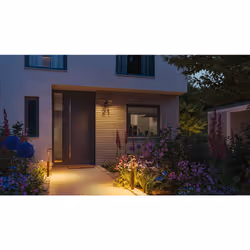 Paulmann LED Bollard lamp luminaire Alara Twilight-controlled motion detector (IR) insect friendly