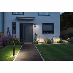 Paulmann LED Bollard lamp luminaire Alara Twilight-controlled motion detector (IR)