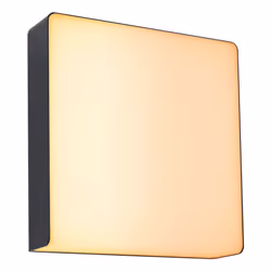 Paulmann Azalena, Outdoor wall lighting, Anthracite, Aluminium, Plastic, IP44, Facade, I