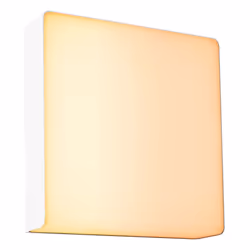 Paulmann Azalena, Outdoor wall lighting, White, Aluminium, Plastic, IP44, Facade, I