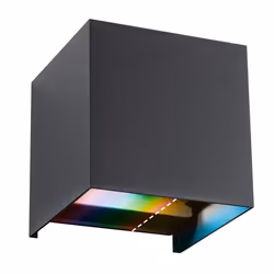 Paulmann Cybo, Cube, 1 bulb(s), 6500 K, IP44, Anthracite