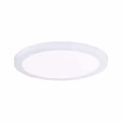 Paulmann 2in1 Cover-it, Round, Ceiling/wall, White, Plastic, IP20, II