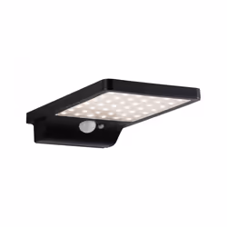 Paulmann Solveig, Outdoor wall lighting, Black, Plastic, IP44, Facade, III