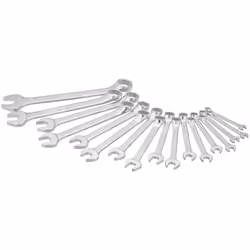 HAZET 603/17N 12-Point Profile Combination Wrench Set - Chrome-Plated