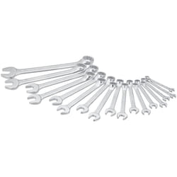 HAZET 603/17N 12-Point Profile Combination Wrench Set - Chrome-Plated