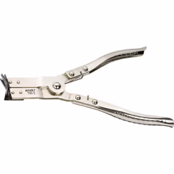 HAZET 790-3 220 mm Piston Ring Pliers with Burnished Prism Holder - Nickel-Plated
