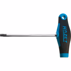 HAZET 828-T27 Torx Profile Tââ¬â°27 Screwdriver with Burnished Tips - Chrome-Plated
