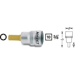HAZET 8801K-10 nut driver bit 1 pc(s)