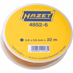 HAZET 4852-6, Copper, 0.6 mm, 22 m, Germany