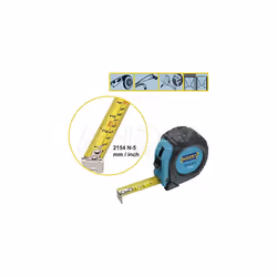 HAZET 2154N-5 5000 mm Measuring Tape - Multi-Colour