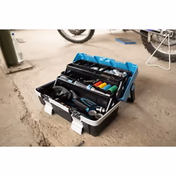 HAZET 190L-2 small parts/tool box Plastic Black, Blue - Additional view 6