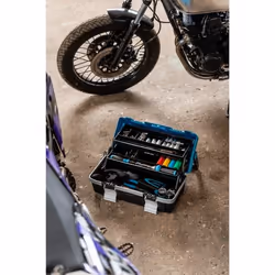 HAZET 190L-2 small parts/tool box Plastic Black, Blue - Additional view 7