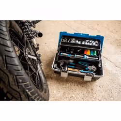 HAZET 190L-2 small parts/tool box Plastic Black, Blue - Additional view 8