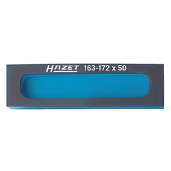 Hazet 163-172X50 Soft foam Insert with Compartments for Small Pieces - Black/Blue