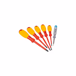810/6VDE VDE Screwdriver Set - Multi-Colour