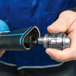 Hazet 9070N-1 Mini Oiler (Capacity: 28 ml  Refillable  Can be Attached Directly to Tool)