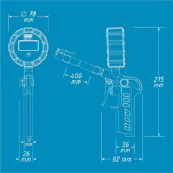 HAZET Tire inflator  Digital 9041D-1 - Additional view 4