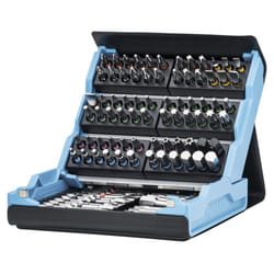 HAZET 2200SC-3 Bit Set  96 Pieces  Drive: Hexagonal  6.3 1/4 inch Folding Tool Set  Made in Germany  Japanese Official Import