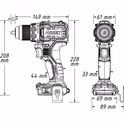 HAZET 9530-1/4 multifunction tool attachment - Additional view 2