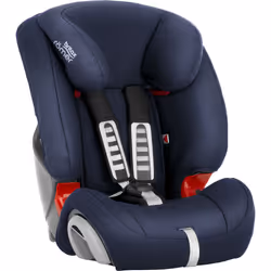 Britax Römer EVOLVA 1-2-3 baby car seat 1-2-3 (9 - 36 kg; 9 months - 12 years) Blue, Grey