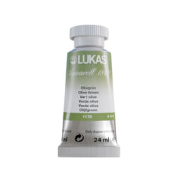 LUKAS 1862 Aquarell Artists' Watercolor Tubes  Olive Green 24 ml - Vibrant Professional Grade Watercolor Paint - Easy-to-Wet  Intense Color  Long-Last