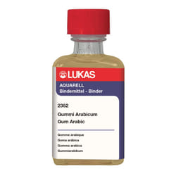 LUKAS Aquarell Watercolor Medium (50 ml) - Gum Arabic Bottle - Watercolor Binder for Glue Paints