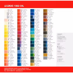LUKAS 1862 Oil 200 ml - Professional Quality Oil Colour Naples Yellow