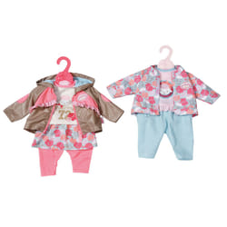 Baby Annabell Travel Jeans 2 ass. 43cm Doll clothes set