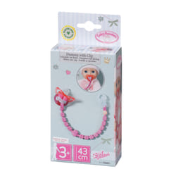 Baby Annabell Dummy with Clip Doll bib