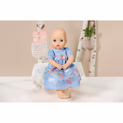Baby Annabell Dress blue 43cm Doll dress
