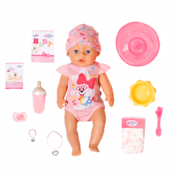 BABY born Magic Girl, Baby doll, Female, 3 yr(s), Girl, 430 mm, 1.4 kg