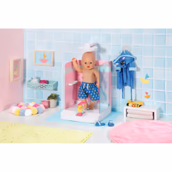 BABY born Bath Walk in Shower Doll bathroom - Additional view 5