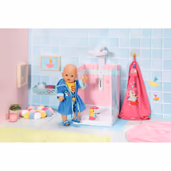 BABY born Bath Walk in Shower Doll bathroom - Additional view 7