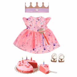 BABY born Deluxe Happy Birthday Set, Doll clothes set, 3 yr(s), 390 g