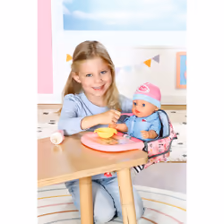 BABY born Table Feeding Chair Doll feeding chair