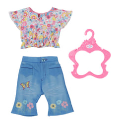 BABY born Trendy Jeans Doll clothes set