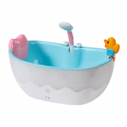 BABY born Bath Bathtub, Doll bathtub, 3 yr(s), Batteries required, 1.55 kg