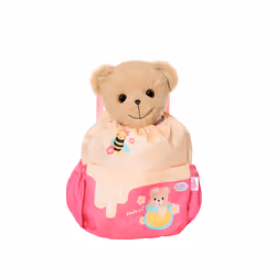 BABY born Bear Backpack Doll backpack