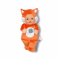 BABY born for babies Fox 26cm, Baby doll, Female, 0 yr(s), Boy/Girl, 260 mm, Multicolour
