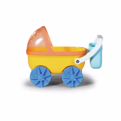 BABY born Splish Splash Pram with Emma Bath doll Multicolour - Additional view 2