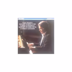 Cyprien Katsaris Klavier  Scvhubert Sonate B-dur D 960  Beethov CD