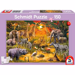 Schmidt Spiele 56195 puzzle 150 pc(s) Animals