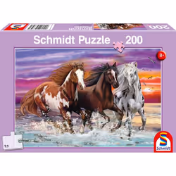 Schmidt Spiele Trio of wild horses, 200 pc(s), Animals, 8 yr(s)