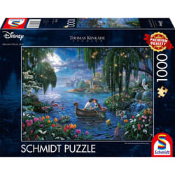 Schmidt Spiele Thomas Kinkade Studios: Disney Dreams Collections - The Little Mermaid and Prince Eric Jigsaw puzzle 1000 pc(s) Cartoons