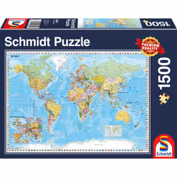 Schmidt Spiele 58289, 1500 pc(s), Maps