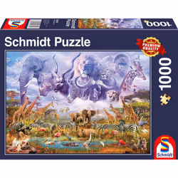 Schmidt Spiele 58356, 1000 pc(s), Animals, 12 yr(s)