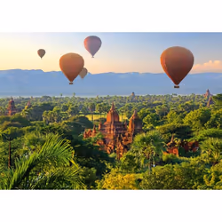 Schmidt Spiele Hot air balloons, Mandalay, Myanmar