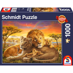 Schmidt Spiele 58987, 1000 pc(s), Animals, 12 yr(s)