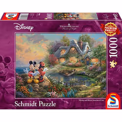 Schmidt Spiele Disney Sweethearts Mickey & Minnie, 1000 pc(s), Cartoons